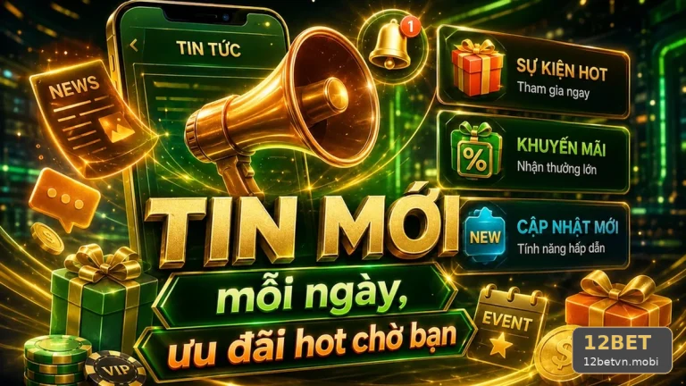 12BET: Đọc Chi Tiết Giao Diện Khuyến Mãi, Ưu Đãi Và Điều Kiện Nhận Thưởng – Quản Lý Ngân Sách Khi Sử Dụng Khuyến Mãi Có Trách Nhiệm Qua Góc Kiểm Chứng Theo Tên Miền 12betvn.mobi