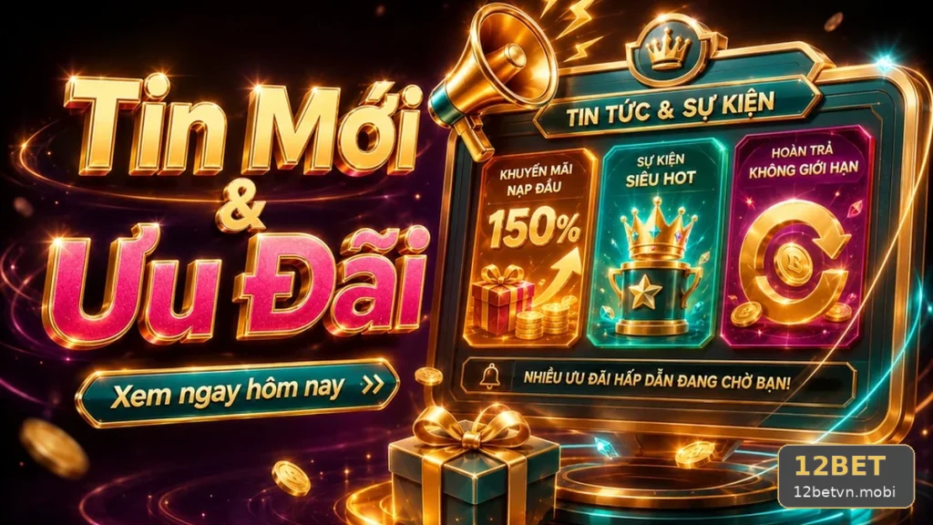 Đọc Chi Tiết Giao Diện Khuyến Mãi 12BET Tại 12betvn.mobi: Đánh Giá Ưu Đãi Cho Người Mới Bằng Tiêu Chí Minh Bạch Qua Chuỗi Trước-Trong-Sau — Góc Kiểm Chứng Theo Tên Miền