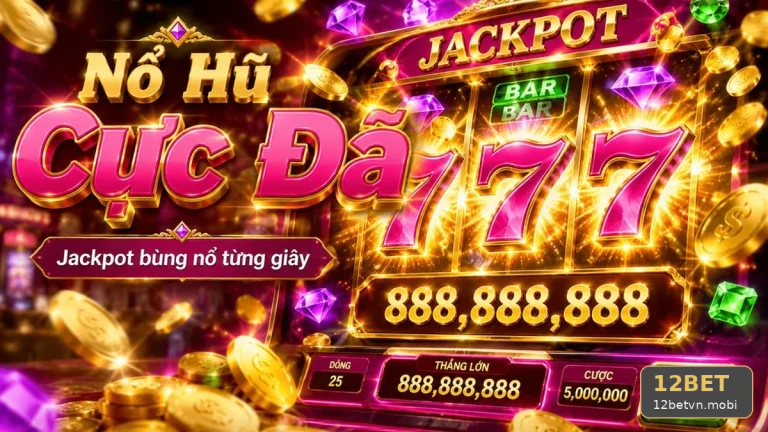 Ghi Chép Kết Quả Nổ Hũ, Slot Và Jackpot Tại 12BET: Tránh Lỗi Người Mới Qua Góc Kiểm Chứng Theo Tên Miền 12betvn.mobi